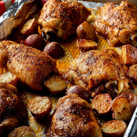 McCormick Perfect Pinch Steak Seasoning elevates roasted potatoes with savory notes.
