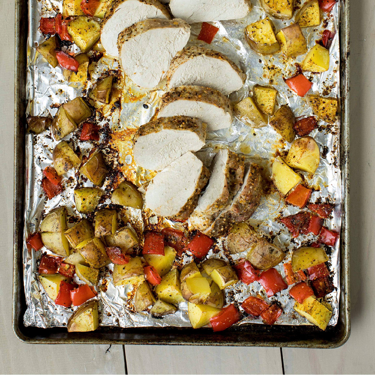 McCormick sea salt and pepper notes brighten vegetables.