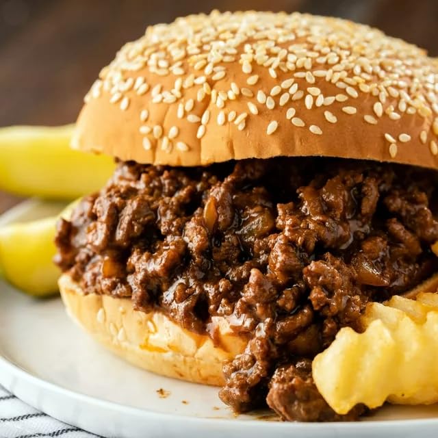 Cooked Sloppy Joes with McCormick Sloppy Joes Seasoning Mix deliver bold flavor.