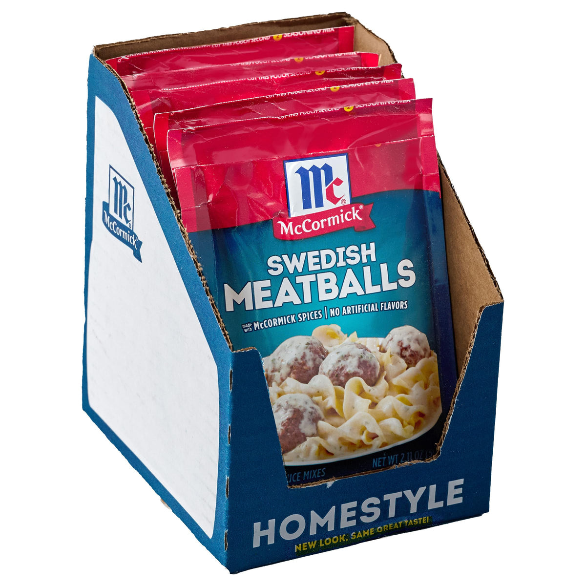 McCormick Swedish Meatballs seasoning bottle for quick weeknight meals