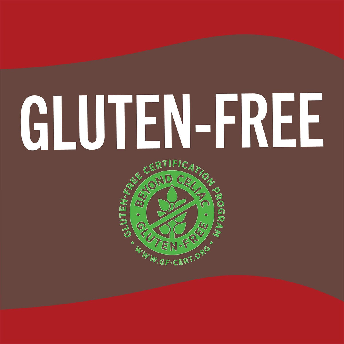 McCormick gluten-free label close-up for trusted holiday gravy.