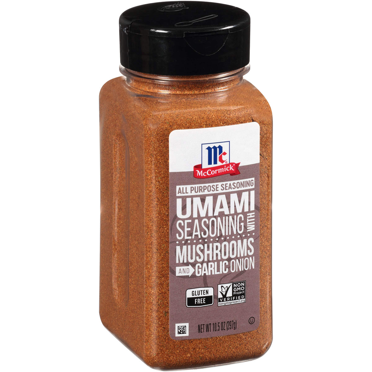 McCormick Umami Seasoning bottle close up adds depth to everyday cooking