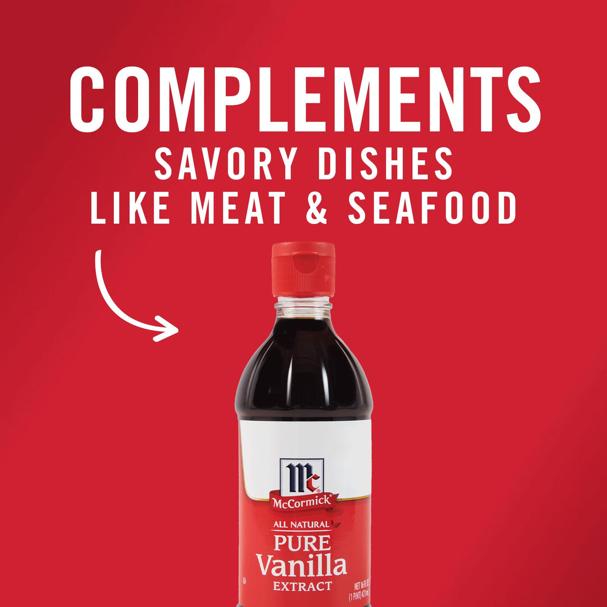 Vanilla extract in a baking setup for everyday recipes