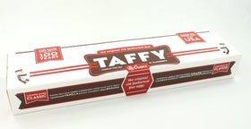 Close-up of McCraws assorted flavors in the Giant Flat Taffy 24-pack.