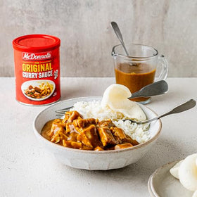 McDonnells curry sauce from Ireland brings authentic Irish flavor to meals.
