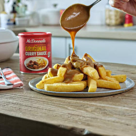 McDonnells curry sauce spice profile adds savory heat to curries.