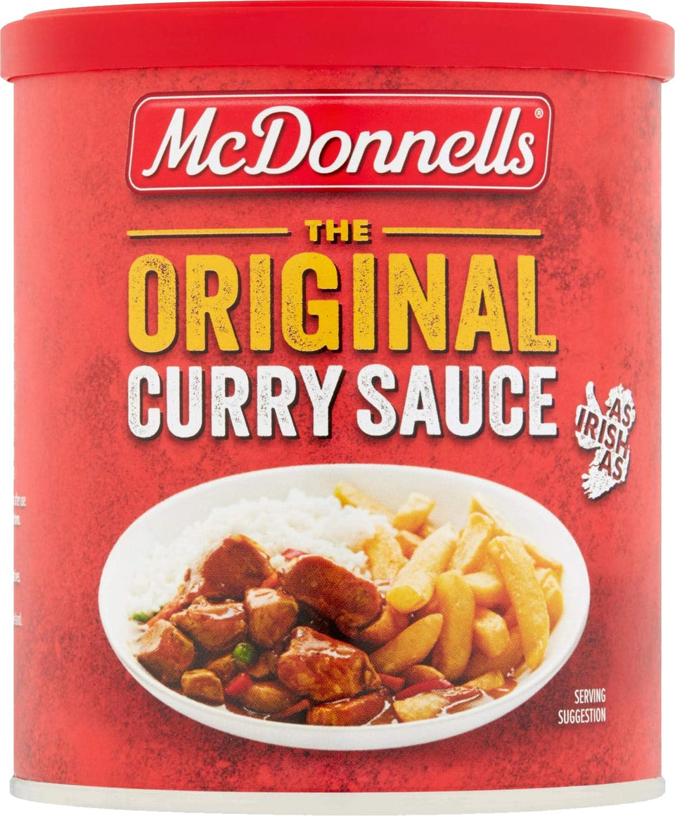 McDonnells curry sauce tub 7oz for quick, flavorful meals.