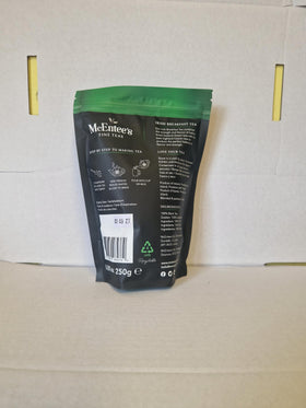 McEntee's Irish Breakfast serving suggestion, ideal with milk or lemon.