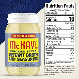 McKay's Chicken Seasoning in a bowl ready for comforting soups