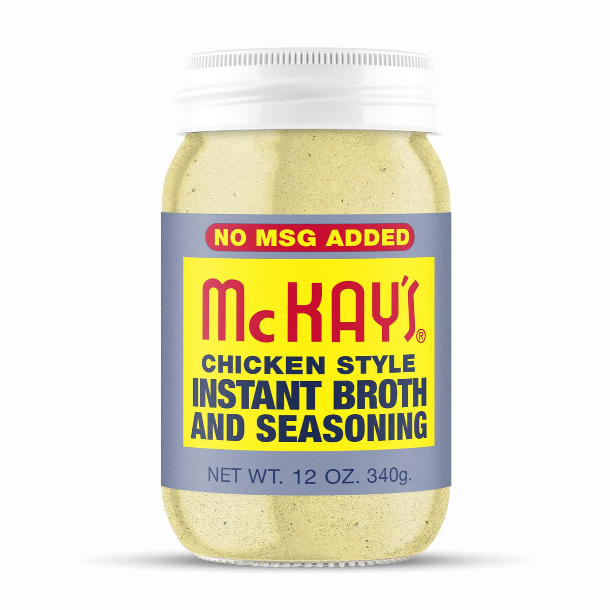 McKay's Chicken Seasoning pack shot showing a versatile gluten-free broth base