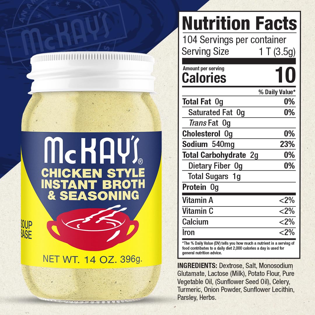 Mc Kay's chicken seasoning bottle pouring for quick meals