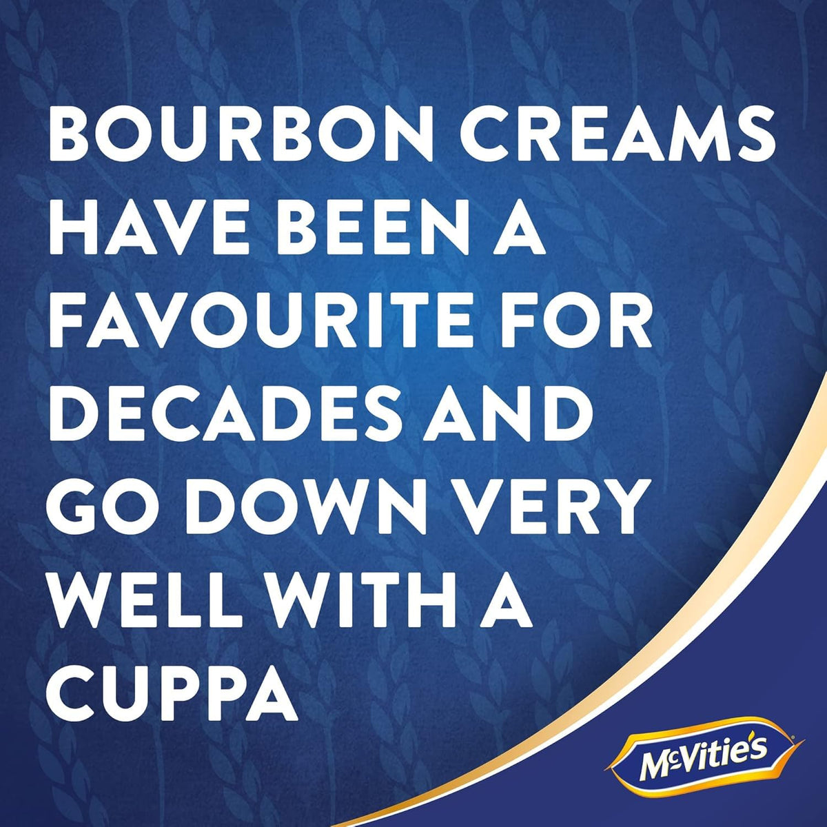 McVitie's Bourbon Cream biscuits tea-time setup for office breaks.