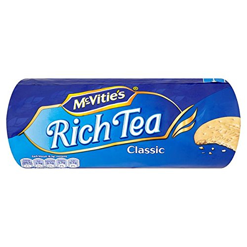 McVitie's Classic Rich Tea Biscuits pack of 6, crisp dunk-worthy biscuits for tea time