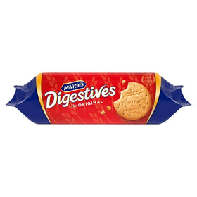 McVitie's Digestive Biscuits close-up of crispy bite texture