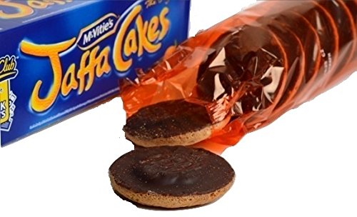 McVities Jaffa Cakes chocolate crackle top adds texture and depth