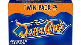 McVities Jaffa Cakes twin pack open pack with treats ready to share