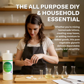 MD.LIFE Vegetable Glycerin ingredients section confirms USP-grade composition