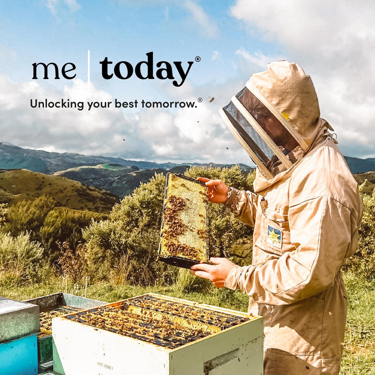 Me Today Manuka honey label UMF 5+ MGO 83+ indicates potency