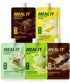 Meal It Protein Shake Starter Pack 5 provides convenient high-fiber nutrition for busy days.