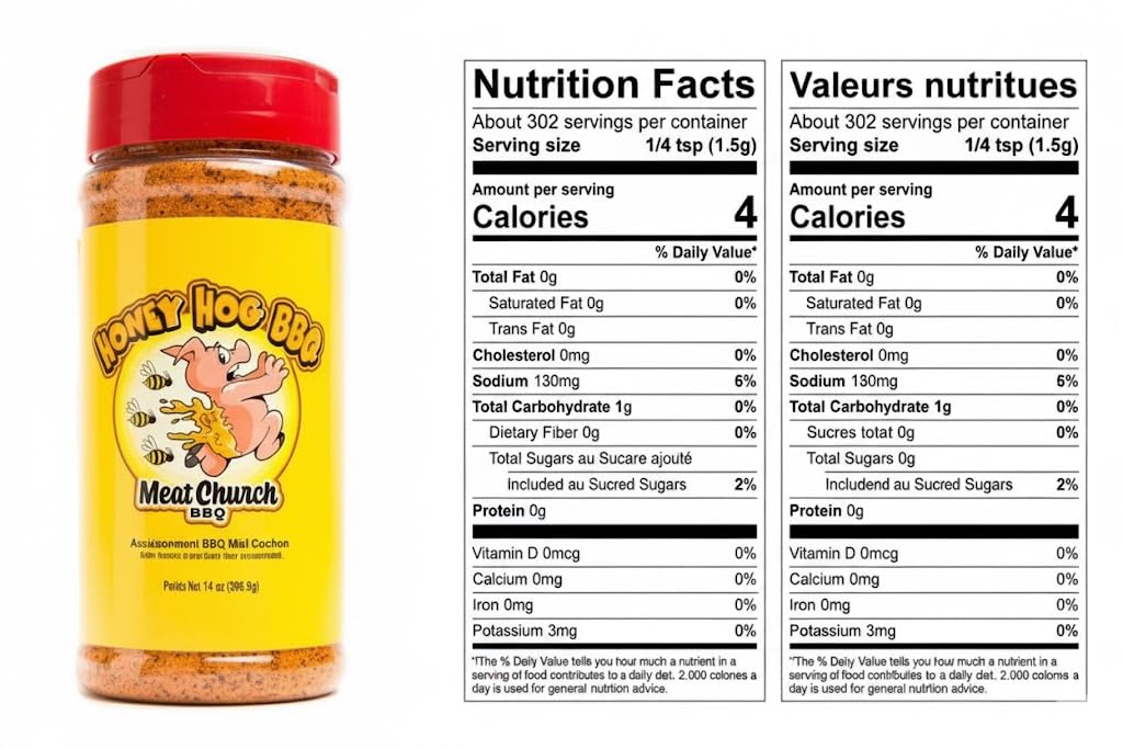Meat Church BBQ Rub Combo pack showing both bottles for ribs, poultry, and veggies