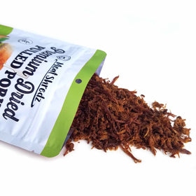 Meat Shredz small-batch label emphasizing handcrafted quality