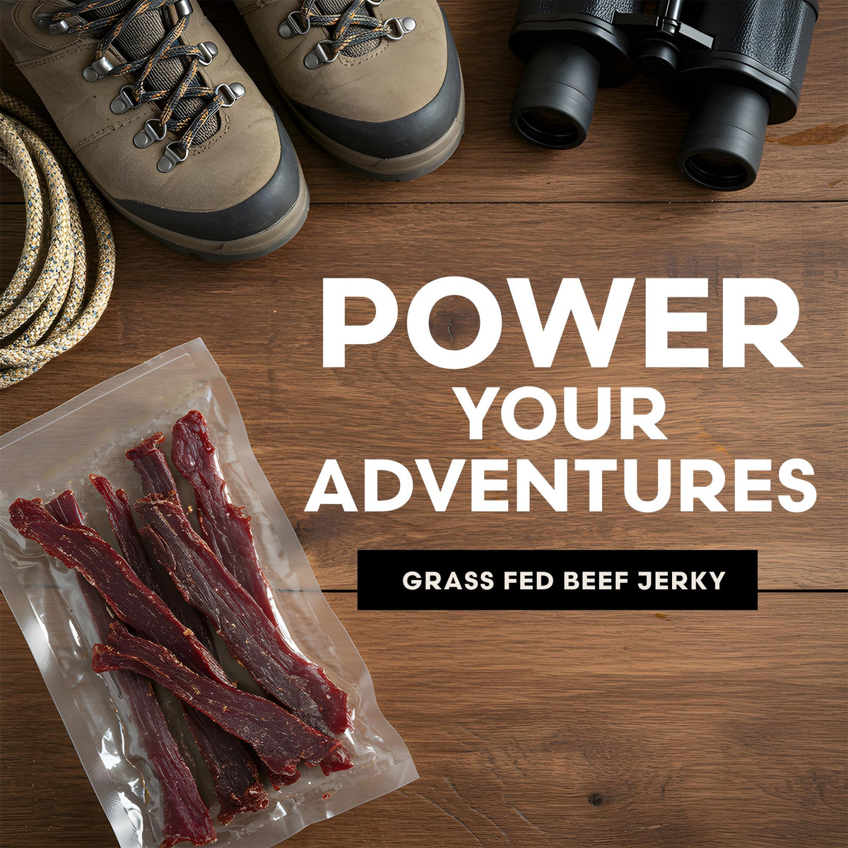 Mécène whole-cut grass-fed beef jerky in premium slices