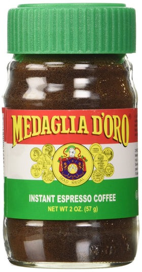 Medaglia D'Oro pack of 6 jars - convenient, rich espresso for busy mornings