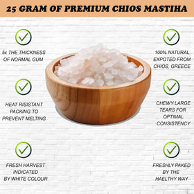 Mediterranean Products Greek Farmers hand harvested mastic resin close-up traditional purity for daily use