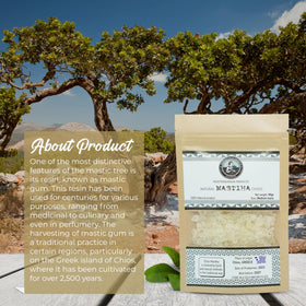 Mediterranean Products Greek Farmers Mastiha grains naturally freshen breath after meals