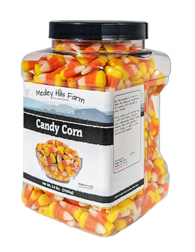 Medley Hills Farm candy corn with bright colors ideal for fall displays.
