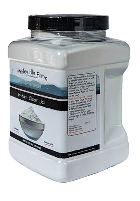Medley Hills Farm Clear Jel thickens sauces with instant viscosity and sheen