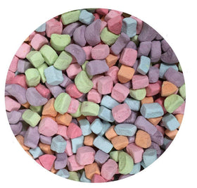 Medley Hills Farm Dehydrated Cereal Marshmallows texture closeup, crisp to chewy, great for baked treats