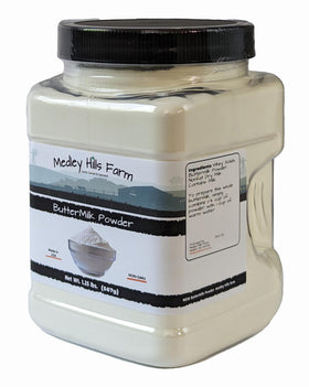 Fluffy pancakes enriched by Medley Hills Farm buttermilk powder
