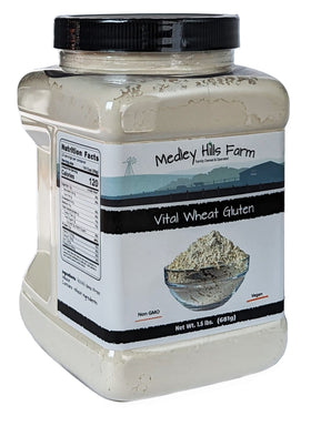 Vital Wheat Gluten dough image adds elasticity for soft, airy breads.