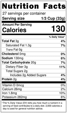Medley Hills Farm wasabi-coated green peas on a plate for snacking.