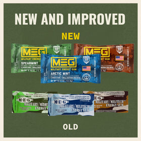 MEG Cinnamon flavor graphic suggesting bold flavor and mental alertness.