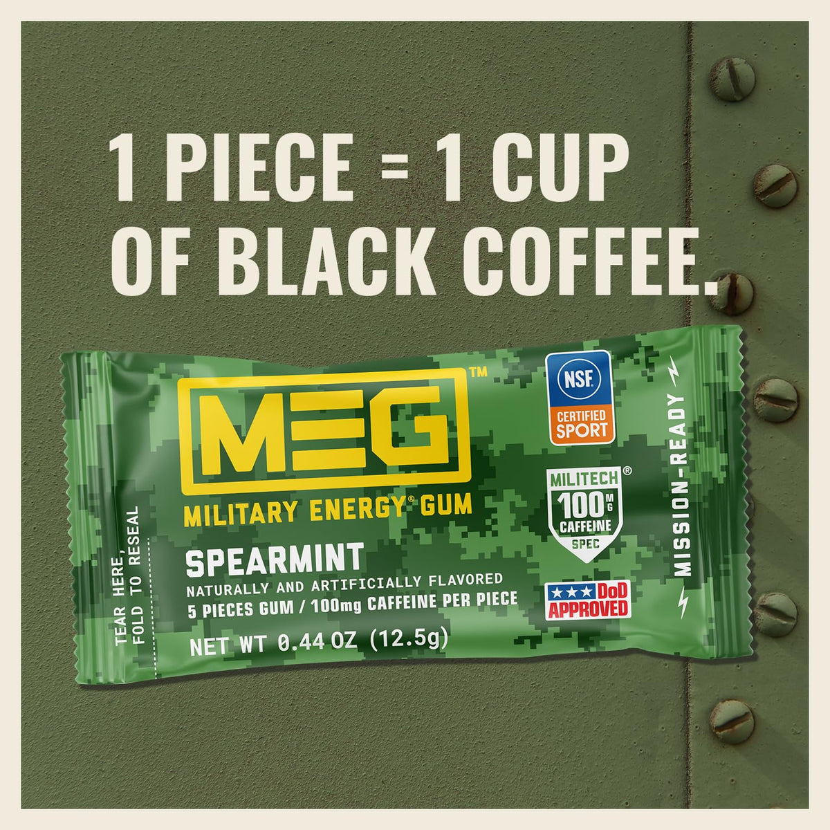 MEG USA-made packaging highlights domestic production and quality.