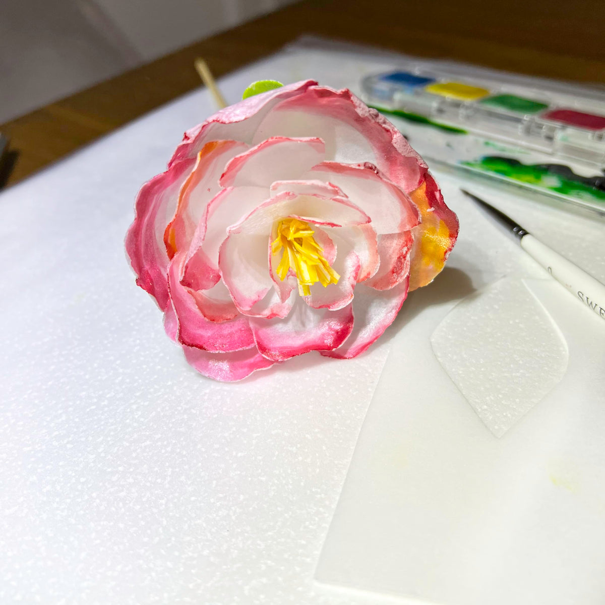 MeganJDesigns cake topper decorations on wafer sheets for custom desserts.