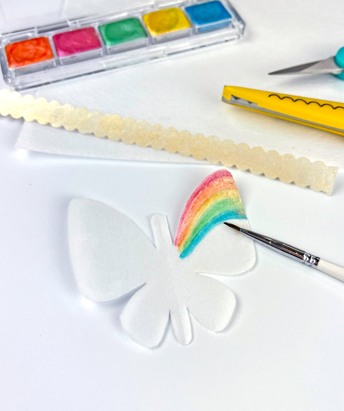 MeganJDesigns flexible wafer paper for kitchen use in edible printing.