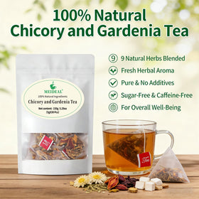 Meideal brew cup shows infusion with soothing aroma and gentle flavor.