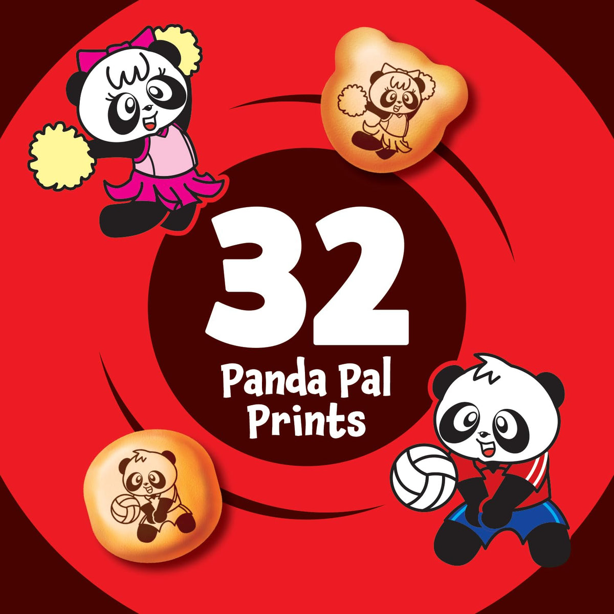Made in the USA Meiji Hello Panda cookies emphasize consistent quality.