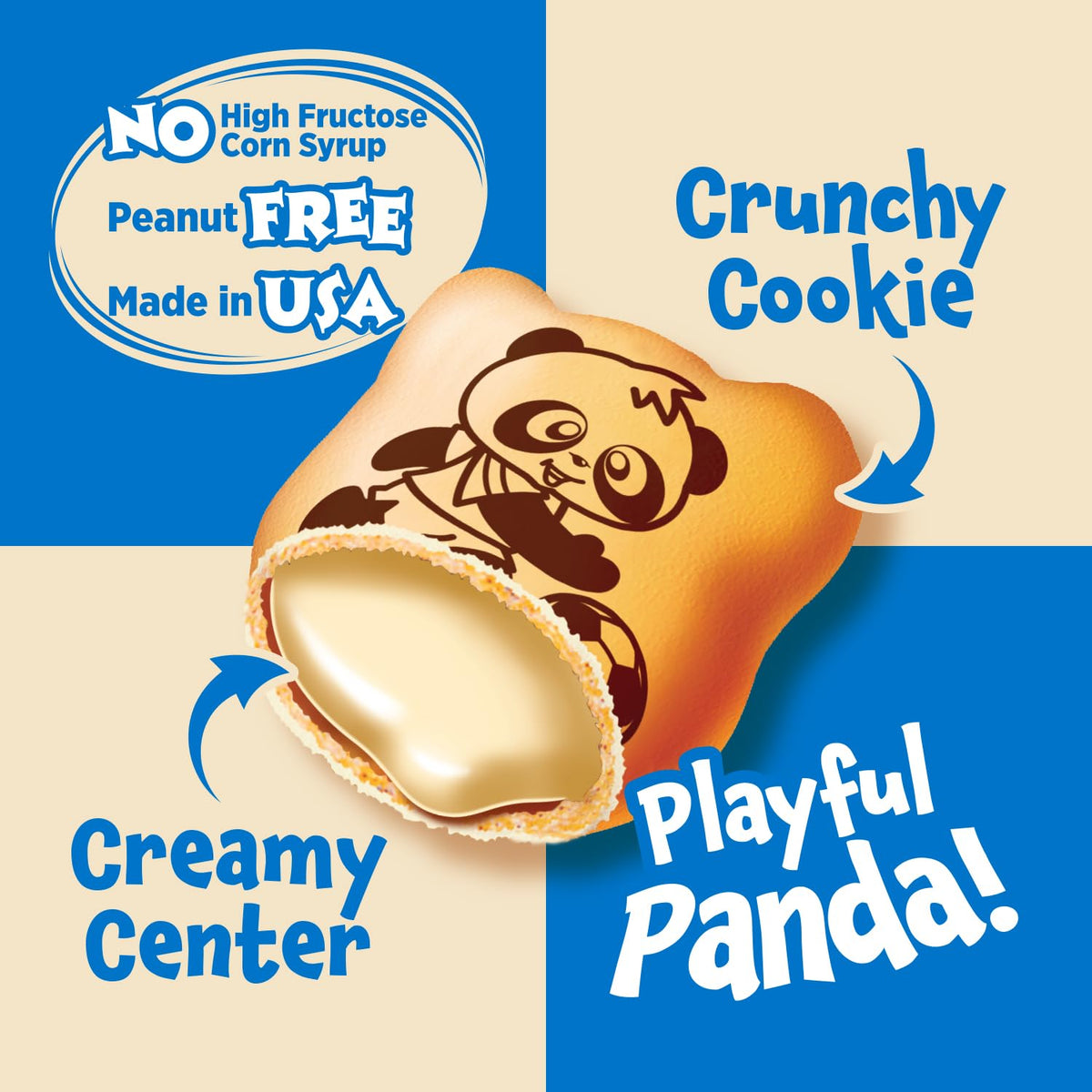 Meiji Hello Panda bite-size treats ready for quick, on-the-go tastings.