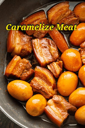 Mekoman Thai desserts enhanced with natural palm sugar aroma and color.
