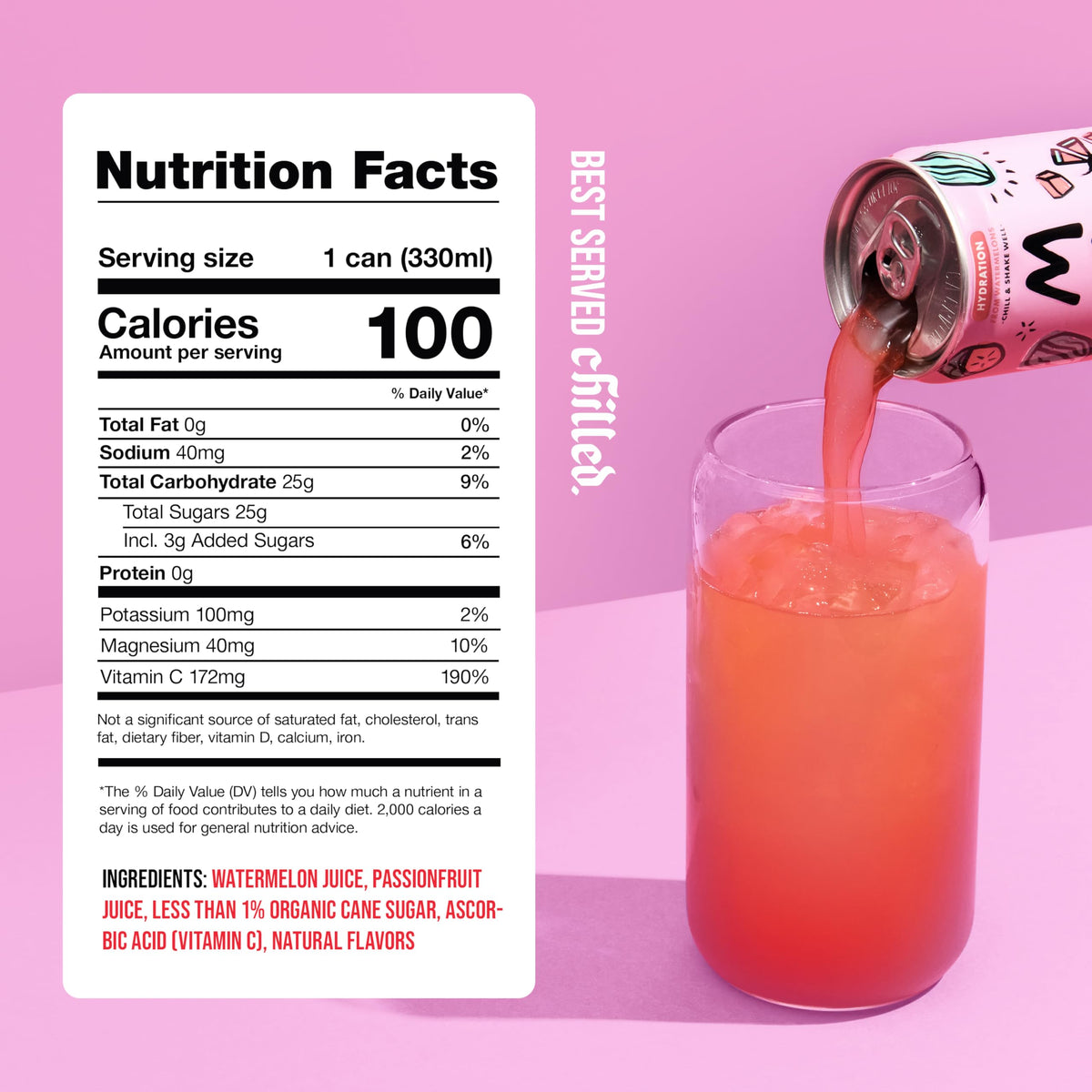Mela Watermelon Water 12-pack displayed on a shelf for grab-and-go hydration.