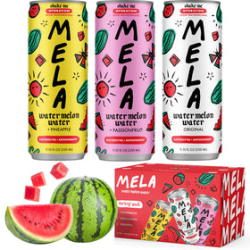 Mela Watermelon Water original bottle pour for refreshing hydration
