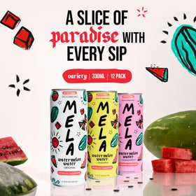 Mela Watermelon Water passionfruit bottle for post workout refreshment