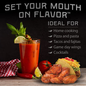Mango Habanero sauce bottle by Melinda's Chef Fig for tropical sweetness with heat.