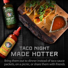 Melinda's Chipotle sauce bottle brings smoky, savory drizzle to meals.