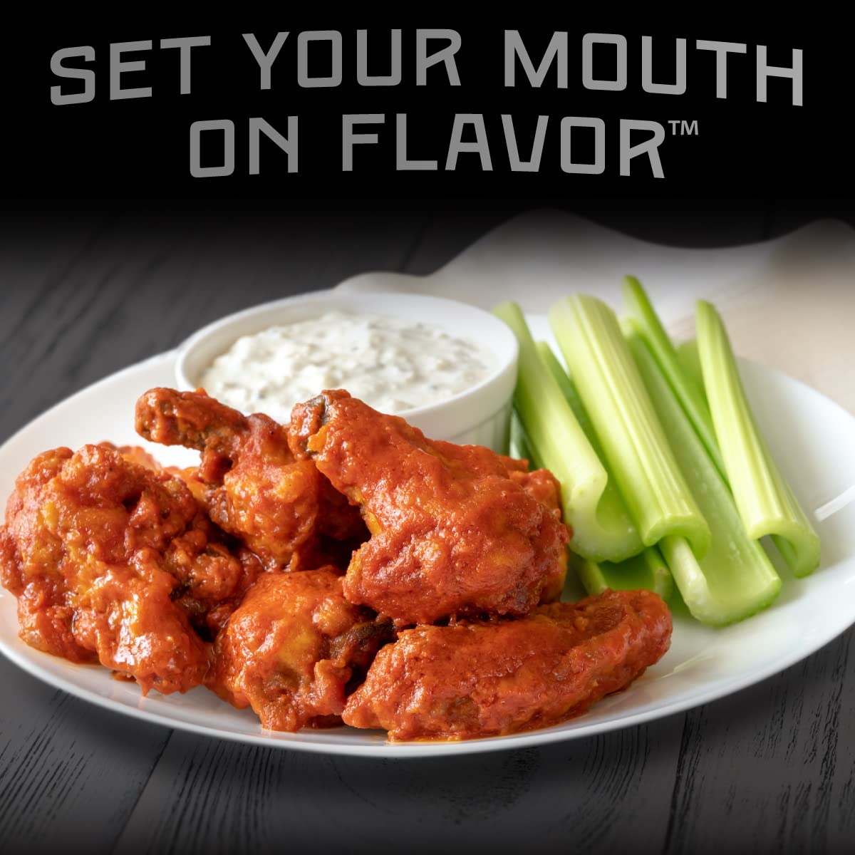 Melinda’s Ghost Pepper Wing Sauce bottle delivers bold heat for wings