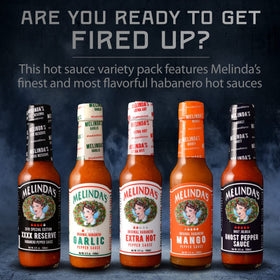 Melinda's Garlic Habanero bottle elevates pasta with bright aromatics